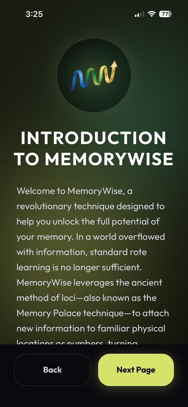 Introduction to the MemoryWise technique